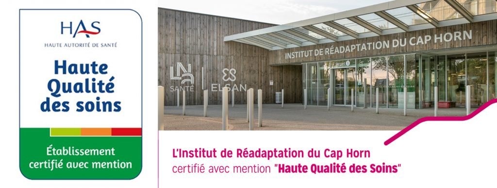 Certification avec Mention pour l’Institut de Réadaptation du Cap Horn (SMR)